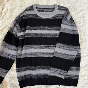 Lewkin Striped Oversized Sweater